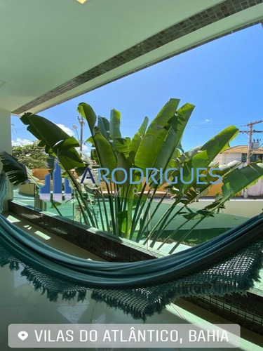 Imagem 19 de 24 de Excelente Casa À Venda Vista Mar, Porteira Fechada, Nascente Em Villas Do Atlântico!! - Ca00479