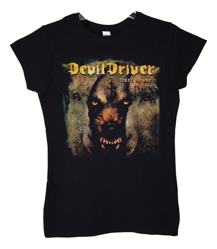 Polera Mujer Devil Driver Trust No One Metal Abominatron