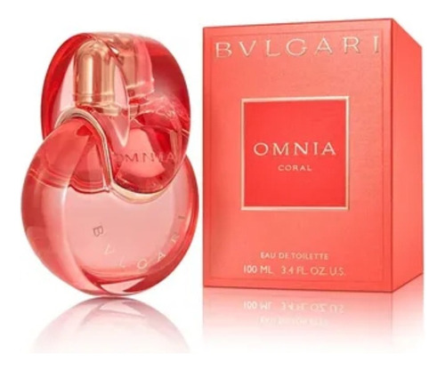 Perfume Omnia Coral Para Mujer De Bvlgari Edt 100ml Volumen De La Unidad 100 Ml