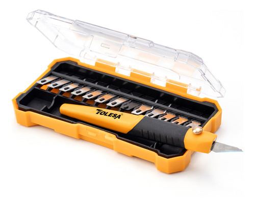 Conjunto De Facas Artesanais Tolesa Scalpel Craft Grip Mp