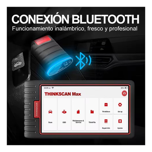 Scanner Automotriz Profesional Thinkscan Max 2