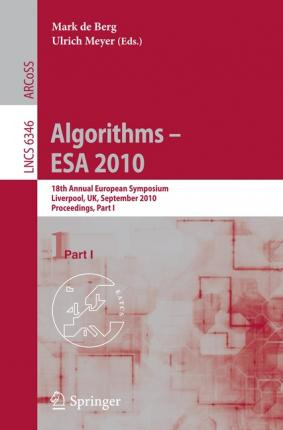 Libro Algorithms - Esa 2010 : 18th Annual European Sympos...