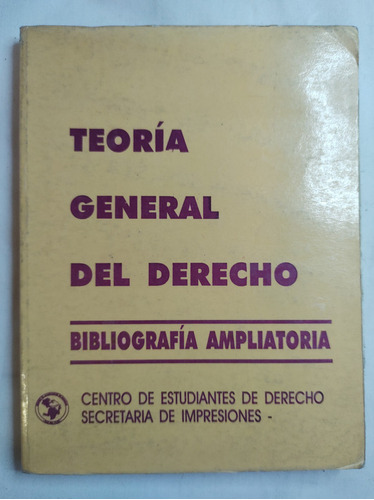 Teoria General Del Derecho - Bibliografia Ampliatoria