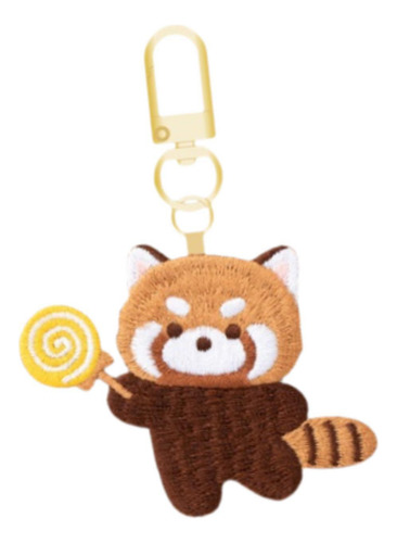 Llavero De Panda Rojo, Bonito Abalorio Para Bolso, Estilo D