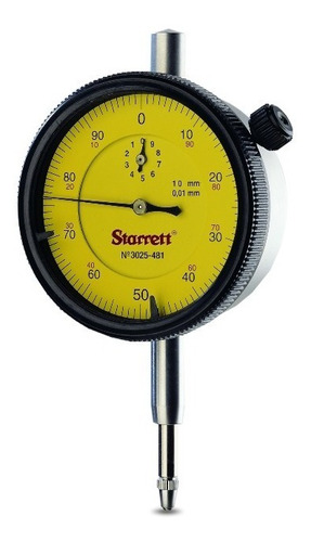 Reloj Comparador Starrett 10mm