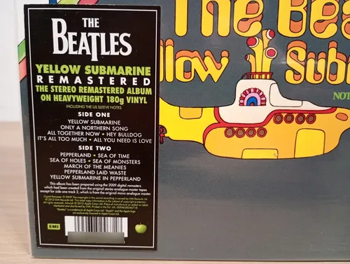 The Beatles - Yellow Submarine (reedição 2012) Lp Vinil 180g
