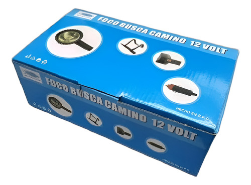 Foco Busca Camino 12 Volt 3 Mts. De Cable Extensibles