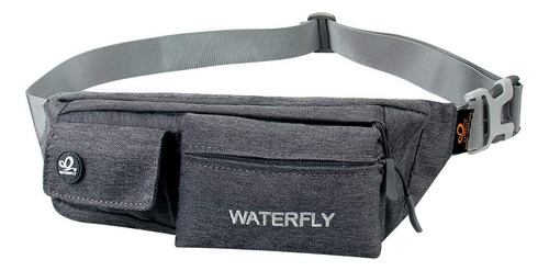 Riñonera Waterfly Unisex Resistente Al Agua - Gris Oscuro