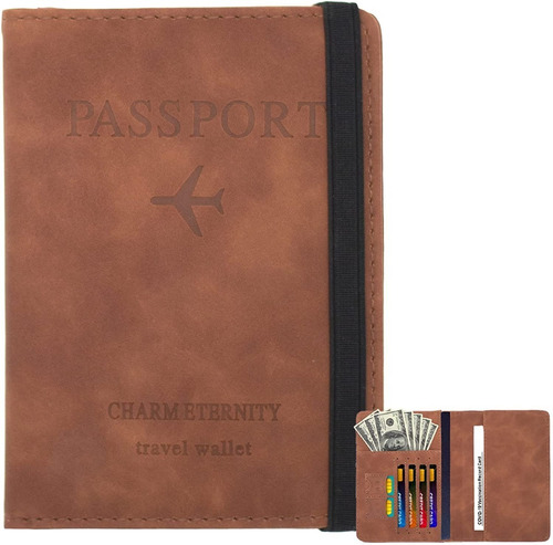 Porta Pasaporte Documentos Sim Viaje Passport Portapasaporte
