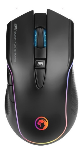 Mouse Marvo Gamer G943 Rgb 10000 Dpi Sensor Pixart 3325 Usb!