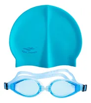 Comprar Antiparras Para Natación + Gorro De Natación Silicona Liso