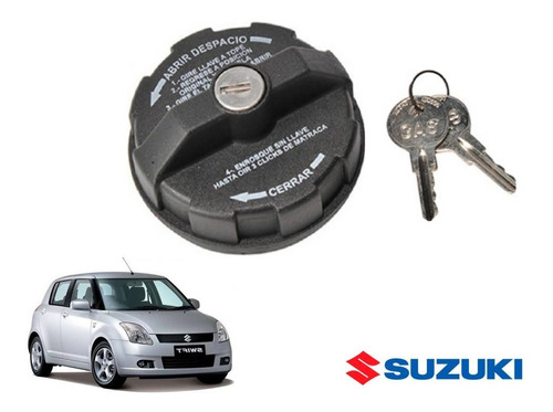 Tapon Gasolina Con Llave Suzuki Swift 1.5l 2008 Gm Original