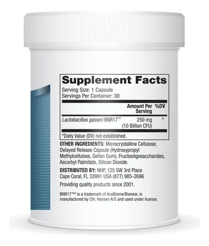 Suplemento Dr. Mercola Biothin Probiotic De 10 Mil Millones