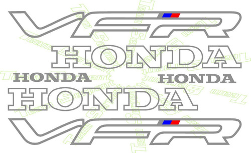 Calcomanias Vfr 800 Interceptor 1998 Honda Stickers