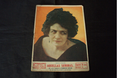 Revista De Teatro - Bambalinas # 271 (1923) Aquellas Señoras