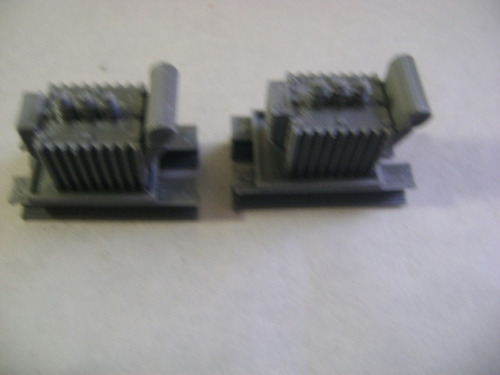Imagen 8 de 10 de Nico 3 Trafos Alta Tension Carg Miniature World H0 (mntw 73)