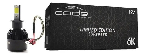 Kit Lampada Super Led Limited 12v 6000k H3 Code Tech One