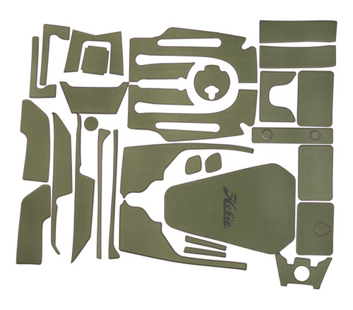 Kit Completo Eva Deck Pad - Hobie Pro Angler 12