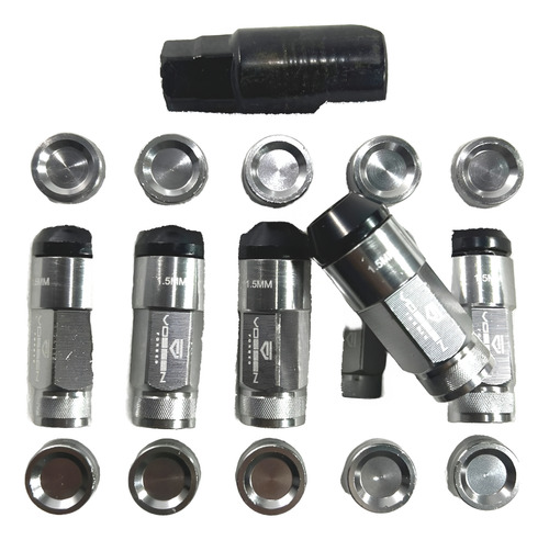 Tuercas Llantas Racing Auto Seguridad.x20 12mmx1.50 T34-t1