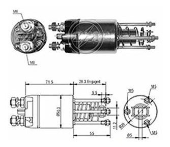 Automatico Motor Partida 12v () Lancia 1992