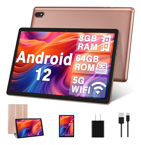 Tablet Android 12 De 10.1 Con Cpu Octa-core 2.0ghz Y 8gb Ram