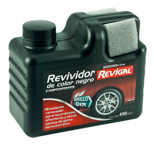 Revividor De Color Negro, Para Neumaticos,cubiertas,silicona