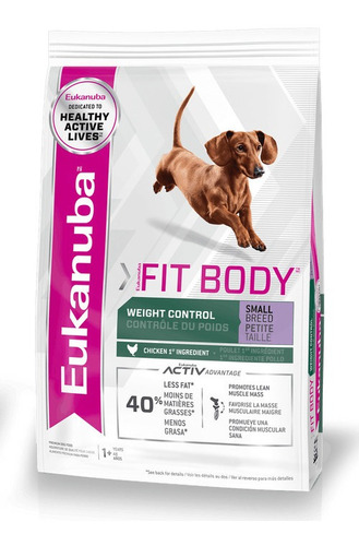 Eukanuba Alimento Perro Control Peso Raza Pequeña 6.8 Kg *