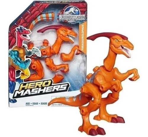 Hero Mashers Jurassic World Dinosaurio Parasaurolophus