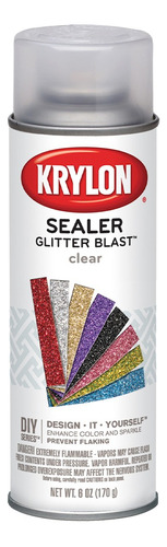 Sellador Glitter Brillantina En Aerosol Krylon 5b