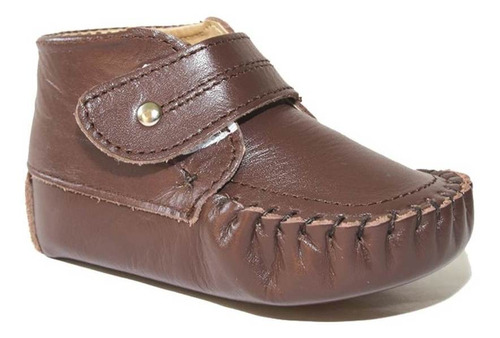 Zapato Bebé Melani 612 Piel Café 10 Al 12