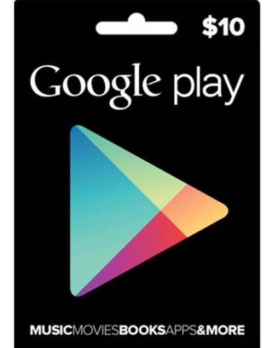 Google Play 10us Android Código Entrega Hoy