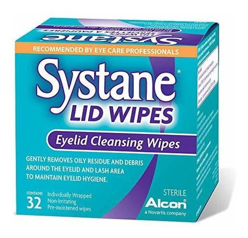 Systane Tapa Wipes - Toallitas De Limpieza De Párpados - Est