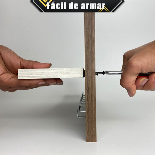 Imagen 9 de 10 de Porta Llaves Organizador De Pared Moderno Perchero Ganchos