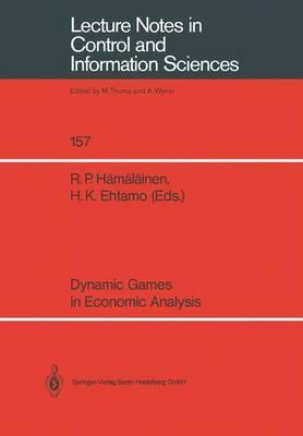 Libro Dynamic Games In Economic Analysis - Raimo P. Hamal...