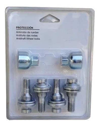 Kit Bulones Seguridad Antirrobo Para Peugeot Y Citroen