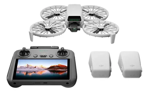 Combo Dji Flip Fly More Dji Rc 2 Cor Cinza