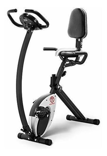 Bicicleta Estatica Reclinable Plegable Marcy Con Respaldo Al