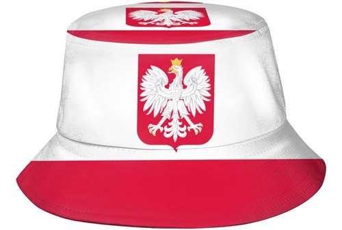 Divertidos Sombreros Cubo Bandera Polonia, Gorra Sol Moda, Y