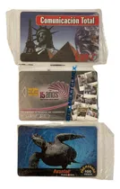 Comprar Lote De 3 Tarjetas Ladatel Para Telefono Publico Telmex