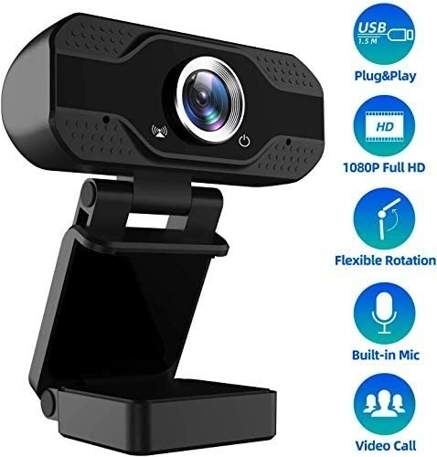 Camara Webcam 1080p, Streaming Cámara Web Con Micrófono