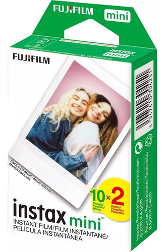 Camara Rollo Instax Mini Fujifilm Película Instantánea 10x2