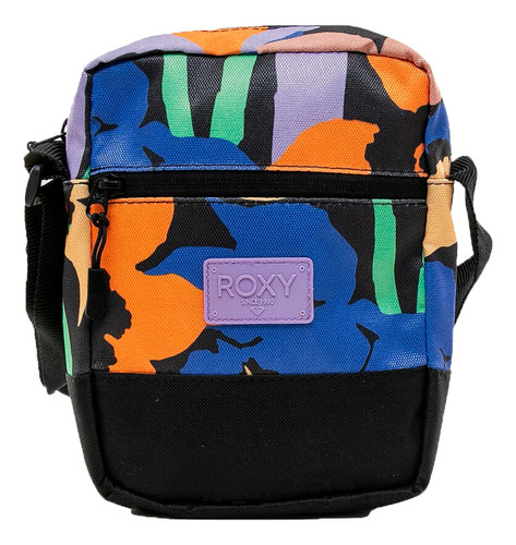Morral Roxy Lifestyle Mujer Soft Sand Negro-multi Blw