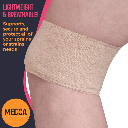 6 Pack, Self Adherent Cohesive Tape - 1 2 3 X 5 Yards Com