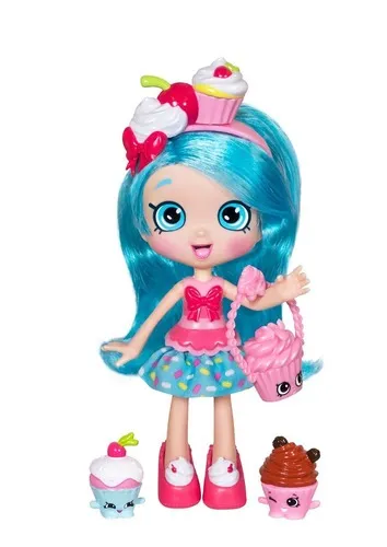 Shopkins Shoppies Jessicake Mu eca Con Tarjeta Y Peine MercadoLibre