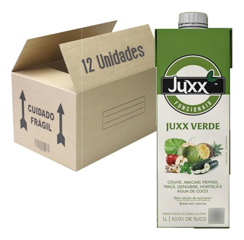 Suco Verde Juxx 1 Litro (12 Unidades)