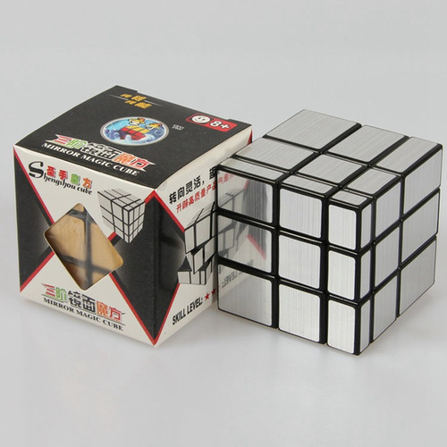 Cubo Mágico Profissional Shengshou Mirror Block 3x3x3 57mm