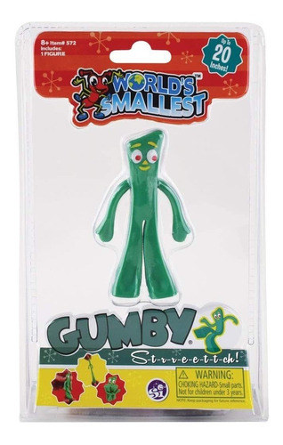 Worlds Smallest Stretch Gumby