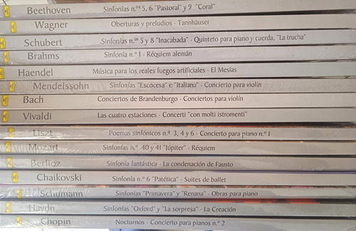 Colección Música Clásica 15 Tomos 30 Cd Deutsche Grammophon