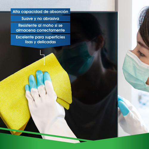 Paño De Microfibra Ultra Dry Pva. Packlife Amarillo