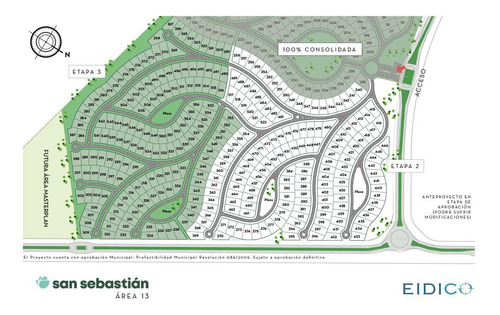 Lote En San Sebastián Área 13 Etapa 2.